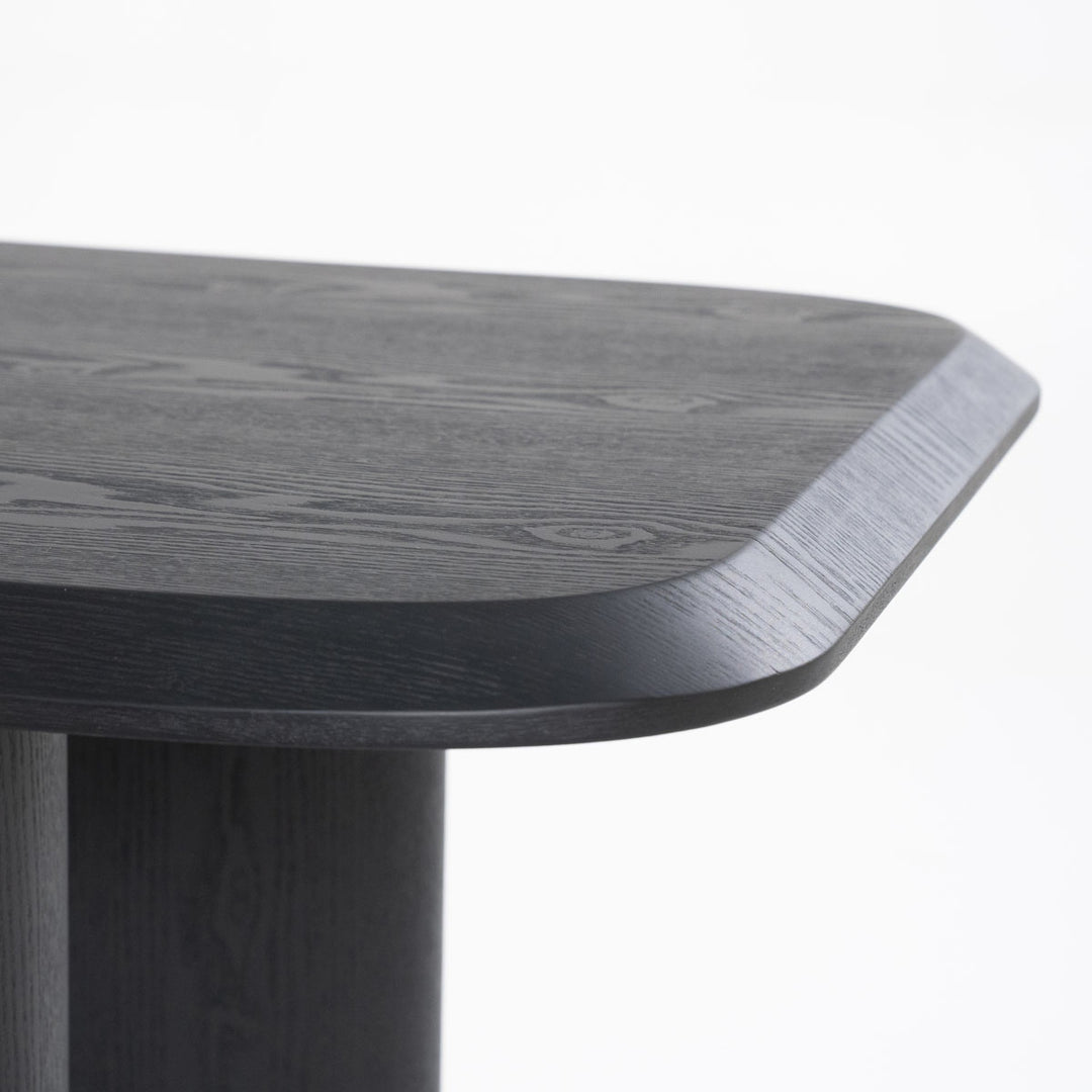 Countertafel Walter – eiken fineer zwart