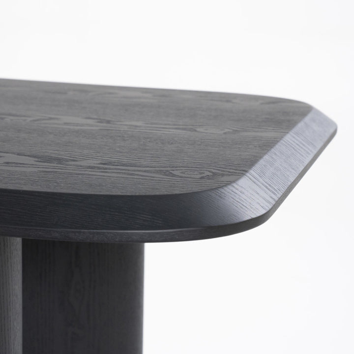 Countertafel Walter – eiken fineer zwart
