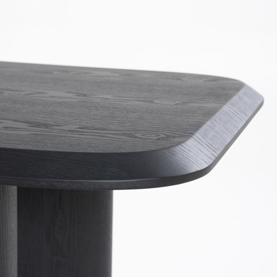 Countertafel Walter – eiken fineer zwart