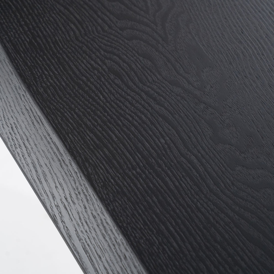 Countertafel Walter – eiken fineer zwart