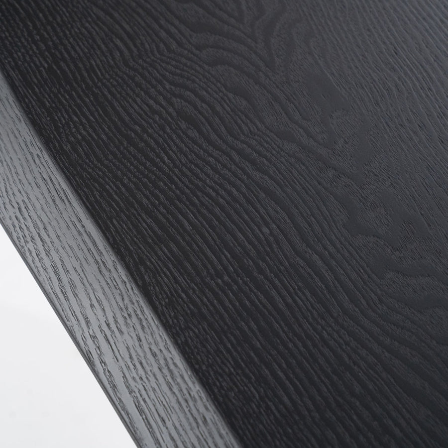 Countertafel Walter – eiken fineer zwart