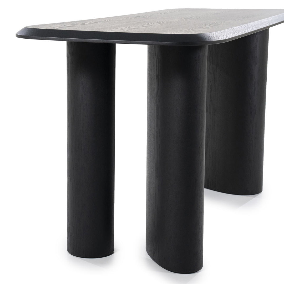 Countertafel Walter – eiken fineer zwart