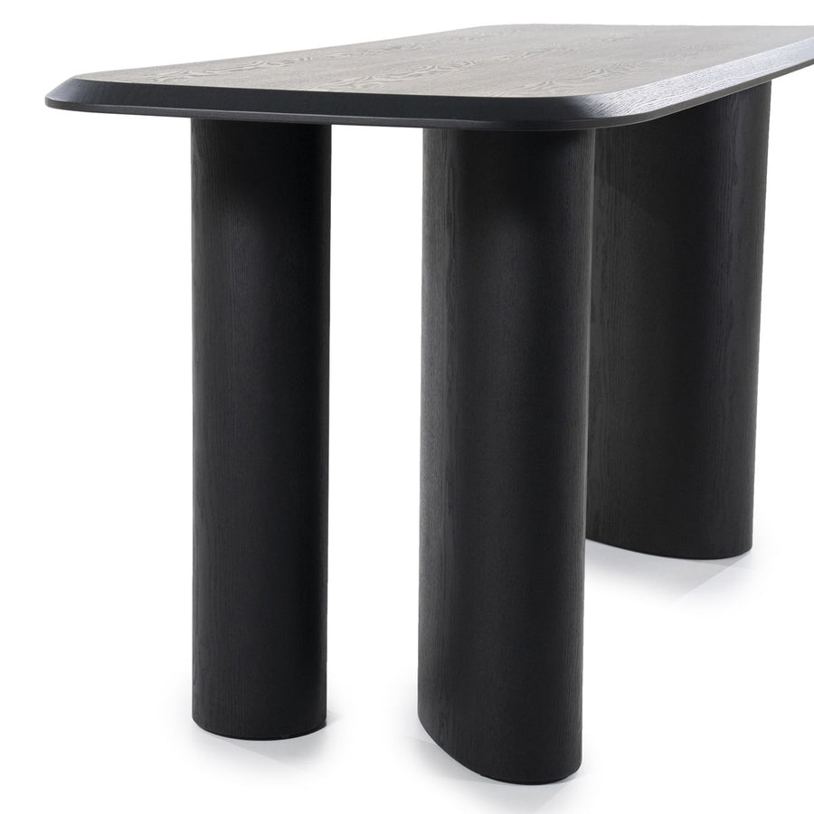 Countertafel Walter – eiken fineer zwart