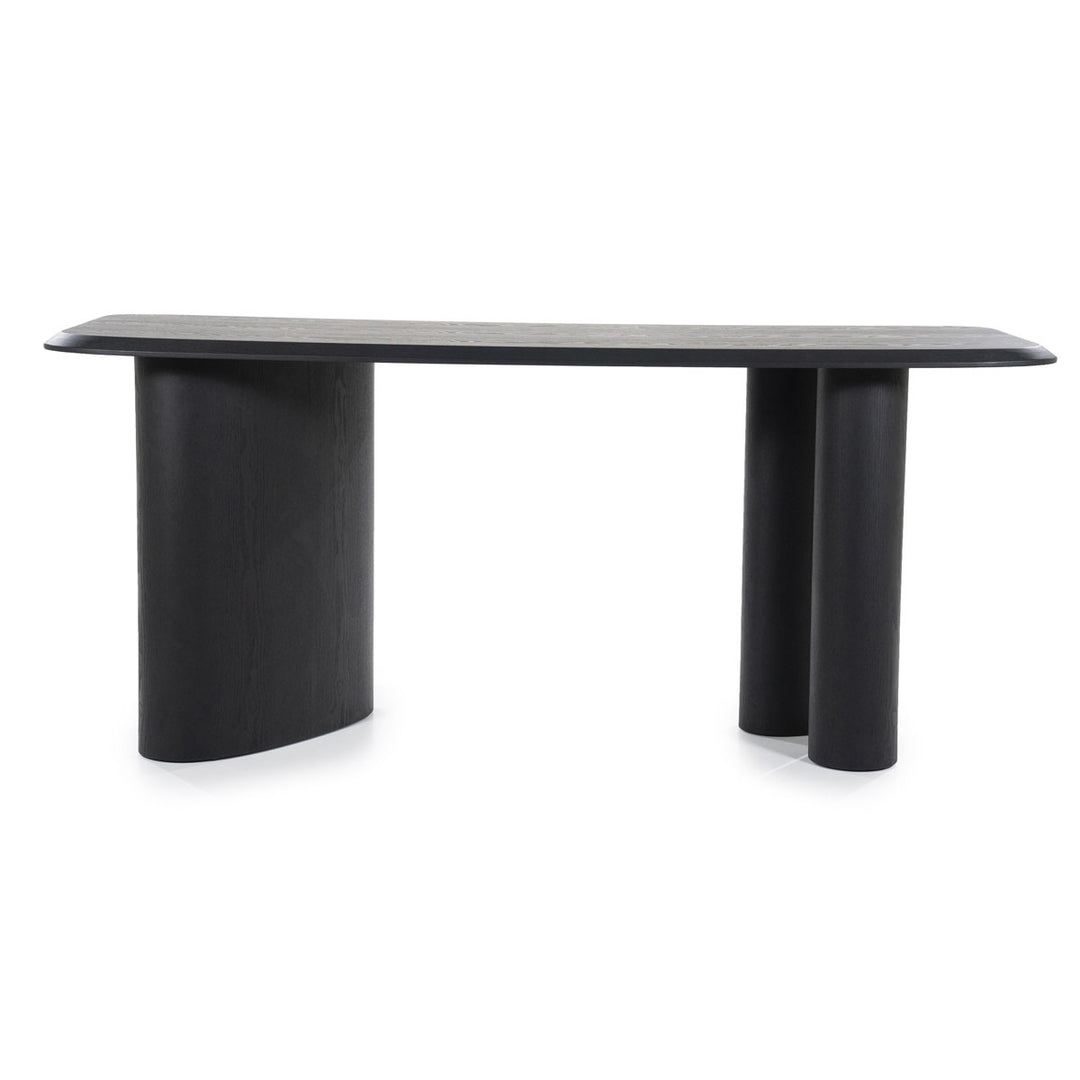 Countertafel Walter – eiken fineer zwart