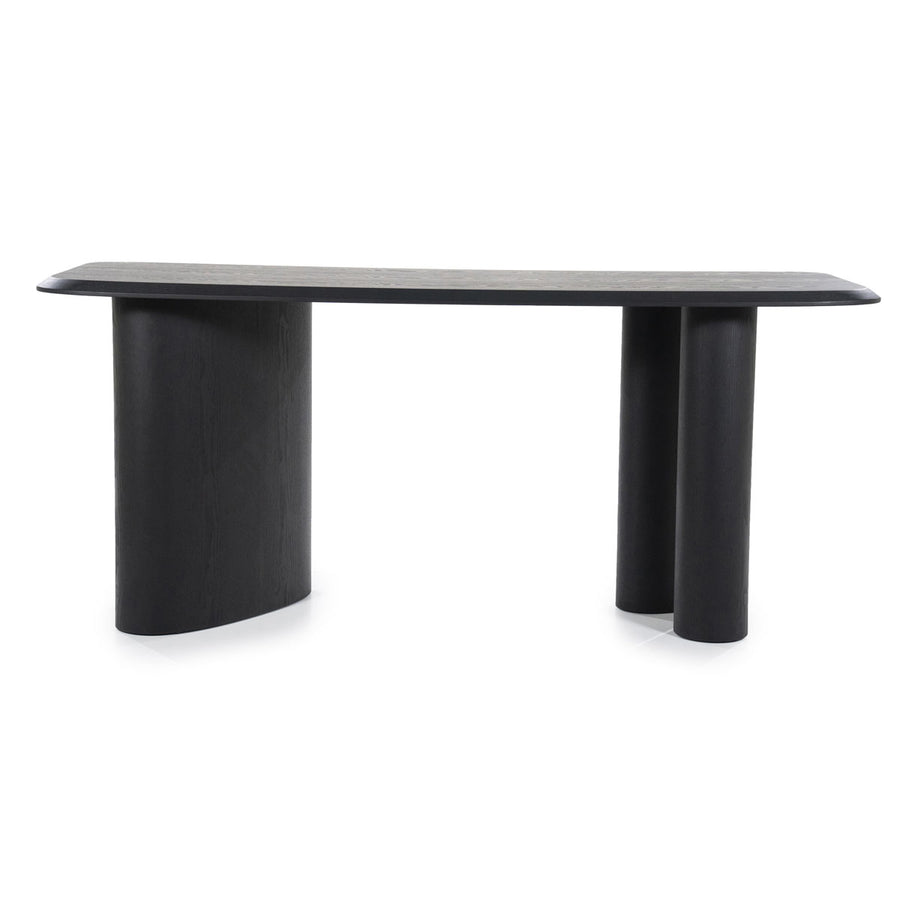 Countertafel Walter – eiken fineer zwart