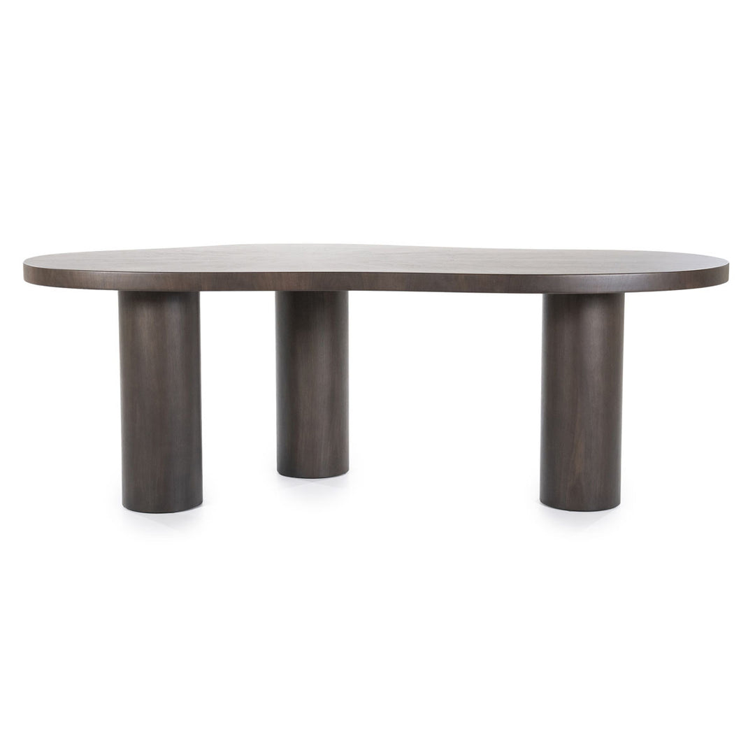 Eettafel Bobbie – walnoot fineer bruin