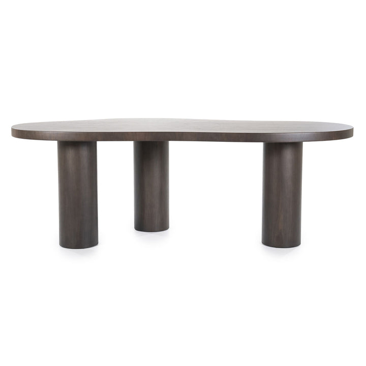 Eettafel Bobbie – walnoot fineer bruin