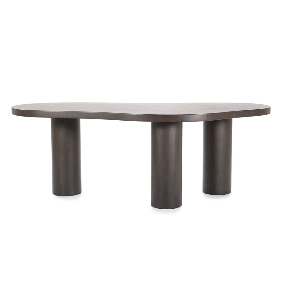 Eettafel Bobbie – walnoot fineer bruin