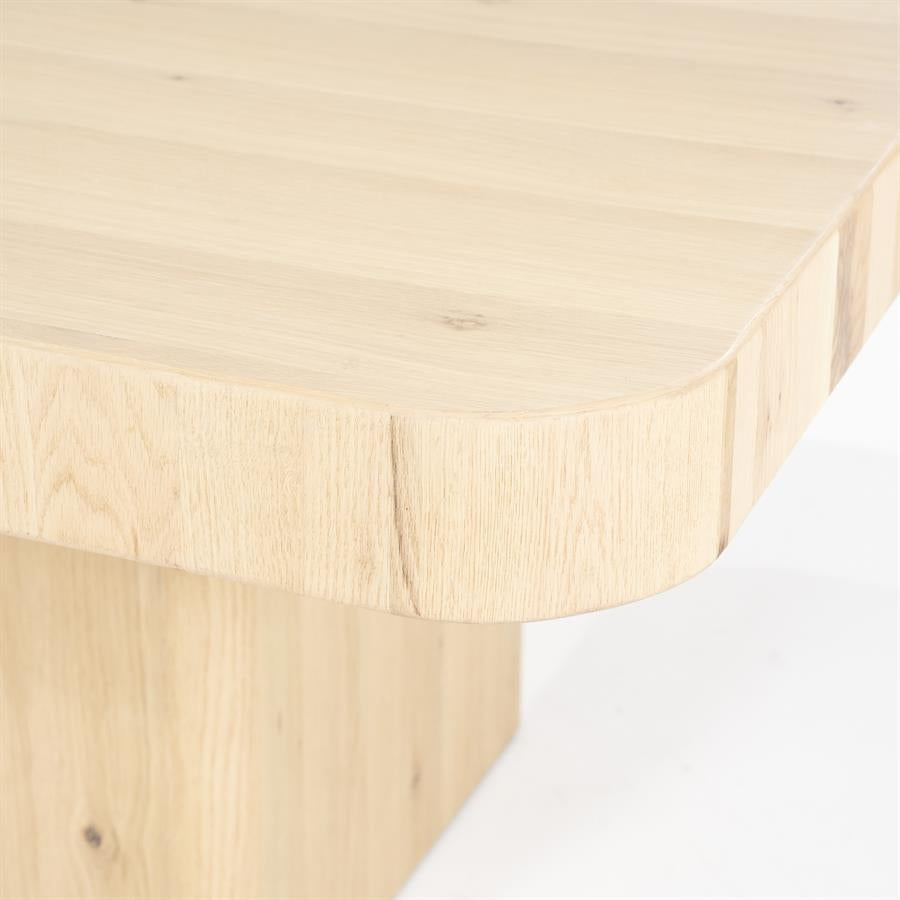 Eettafel Harmonie – eikenhout & eikenfineer naturel