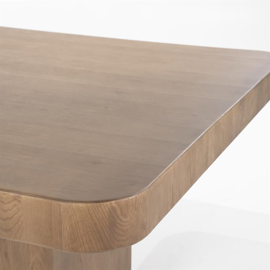 Eettafel Harmonie – eikenhout & eikenfineer bruin