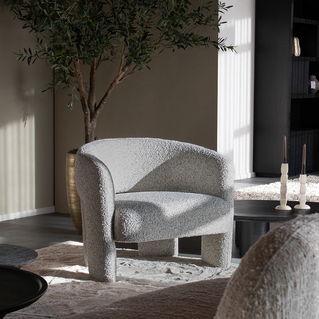 Fauteuil Hamilton – stof taupe asti