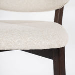 Barstoel Mikky – stof & eikenhout bruin beige moon