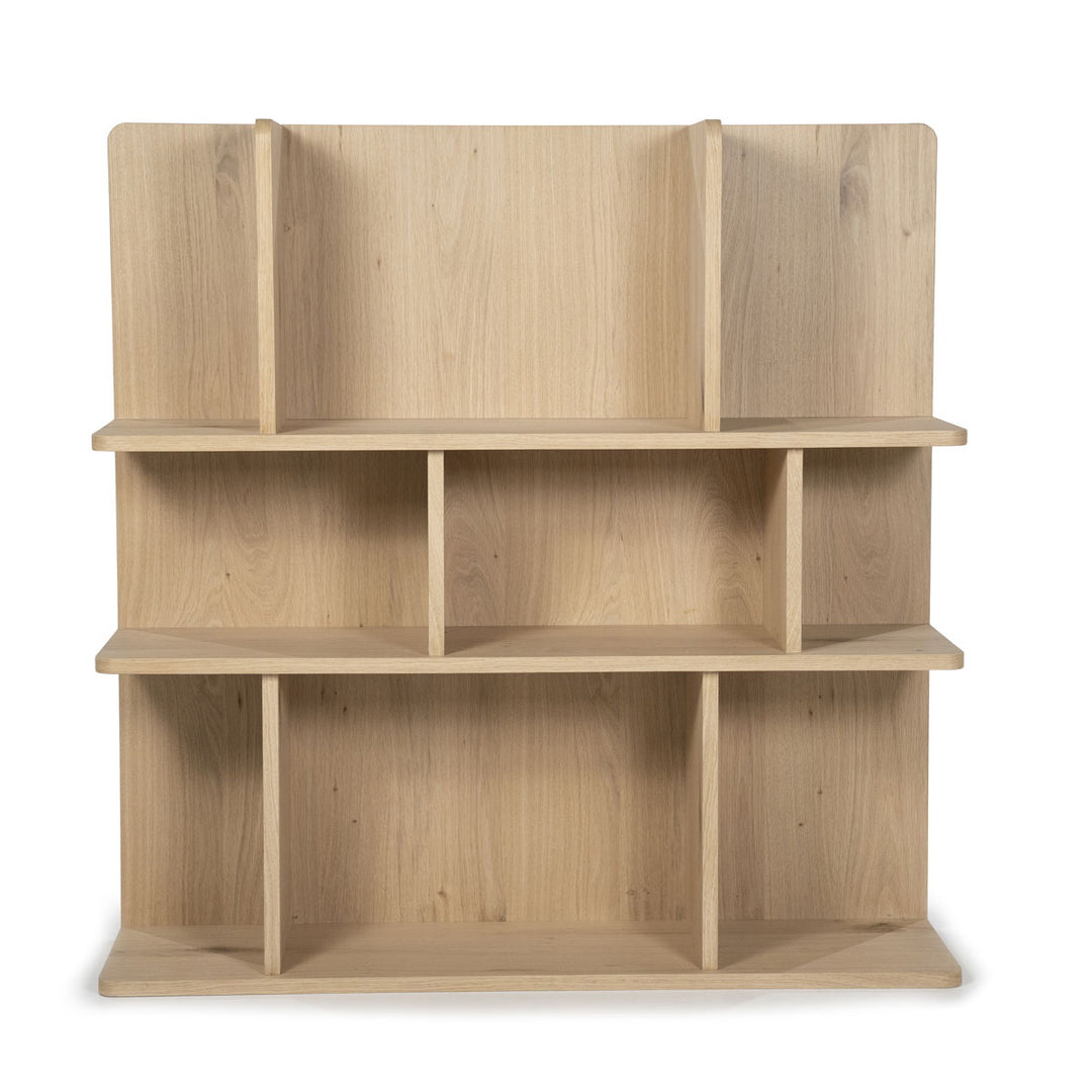 Wandkast vierkant Renee – eikenfineer naturel