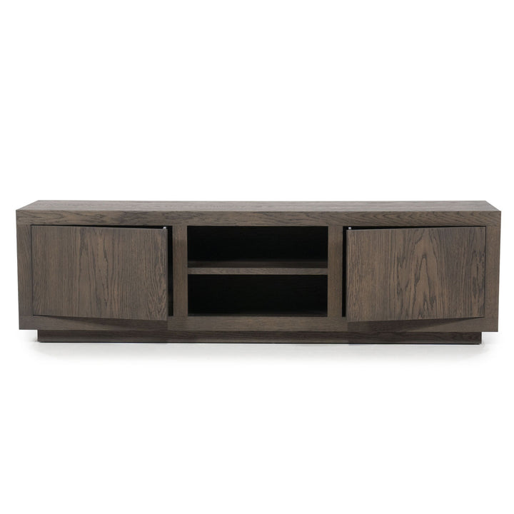 TV meubel Helsinki – eiken & eikenfineer bruin 160cm