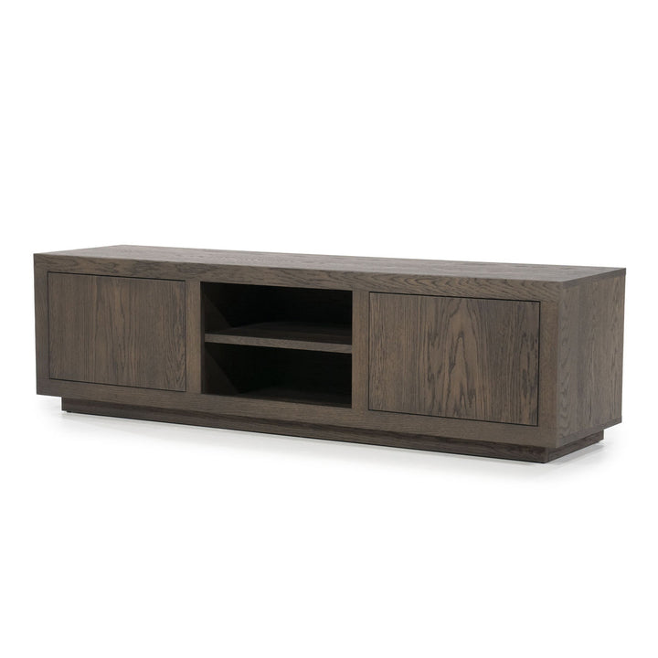 TV meubel Helsinki – eiken & eikenfineer bruin 160cm