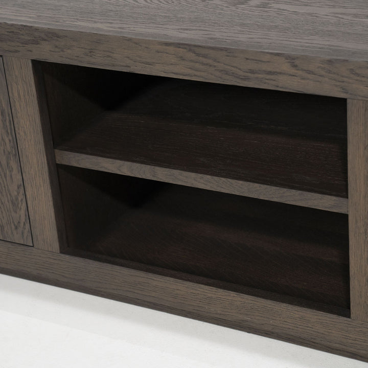 TV meubel Helsinki – eiken & eikenfineer bruin 160cm