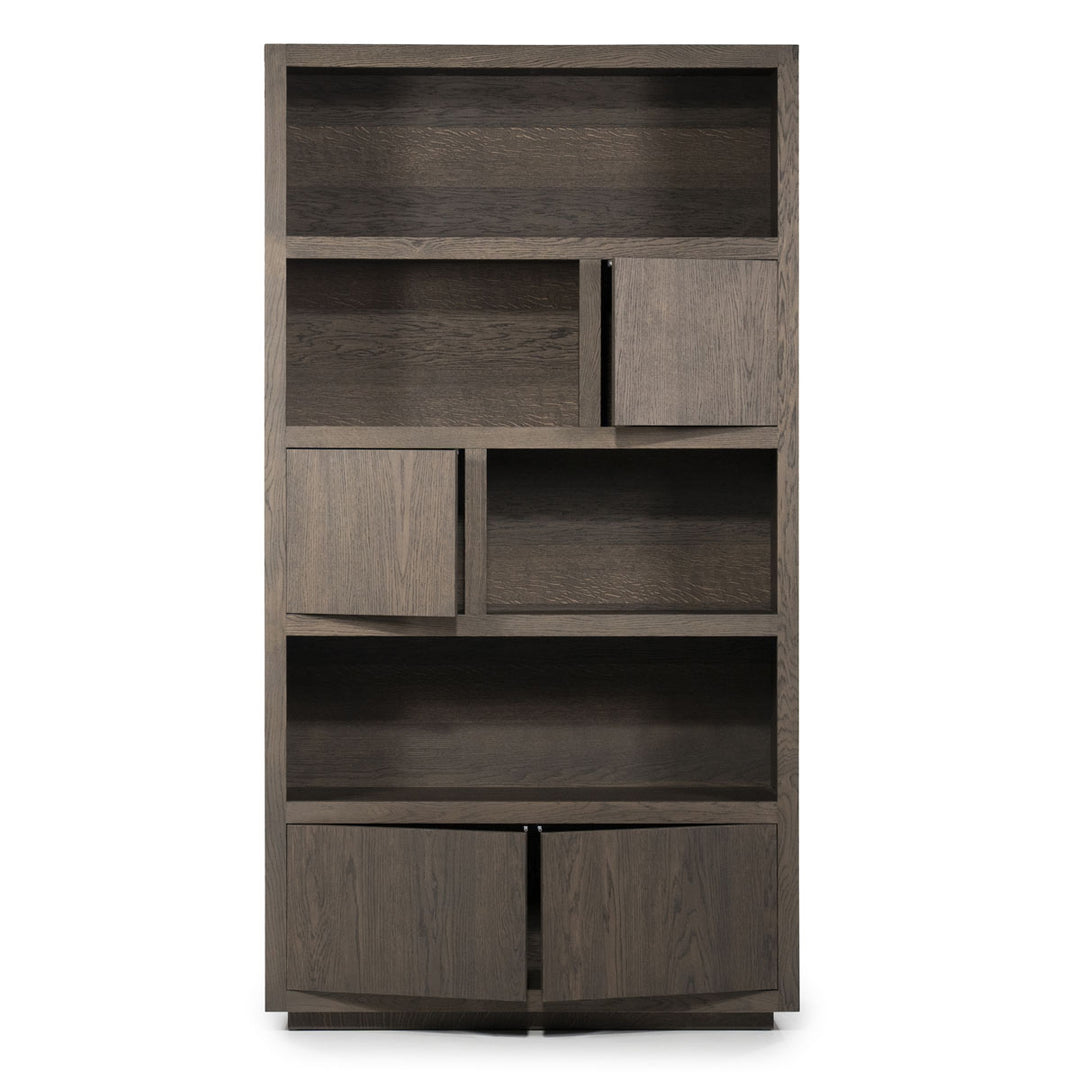 Kabinet Helsinki – eiken & eikenfineer bruin 120x220cm