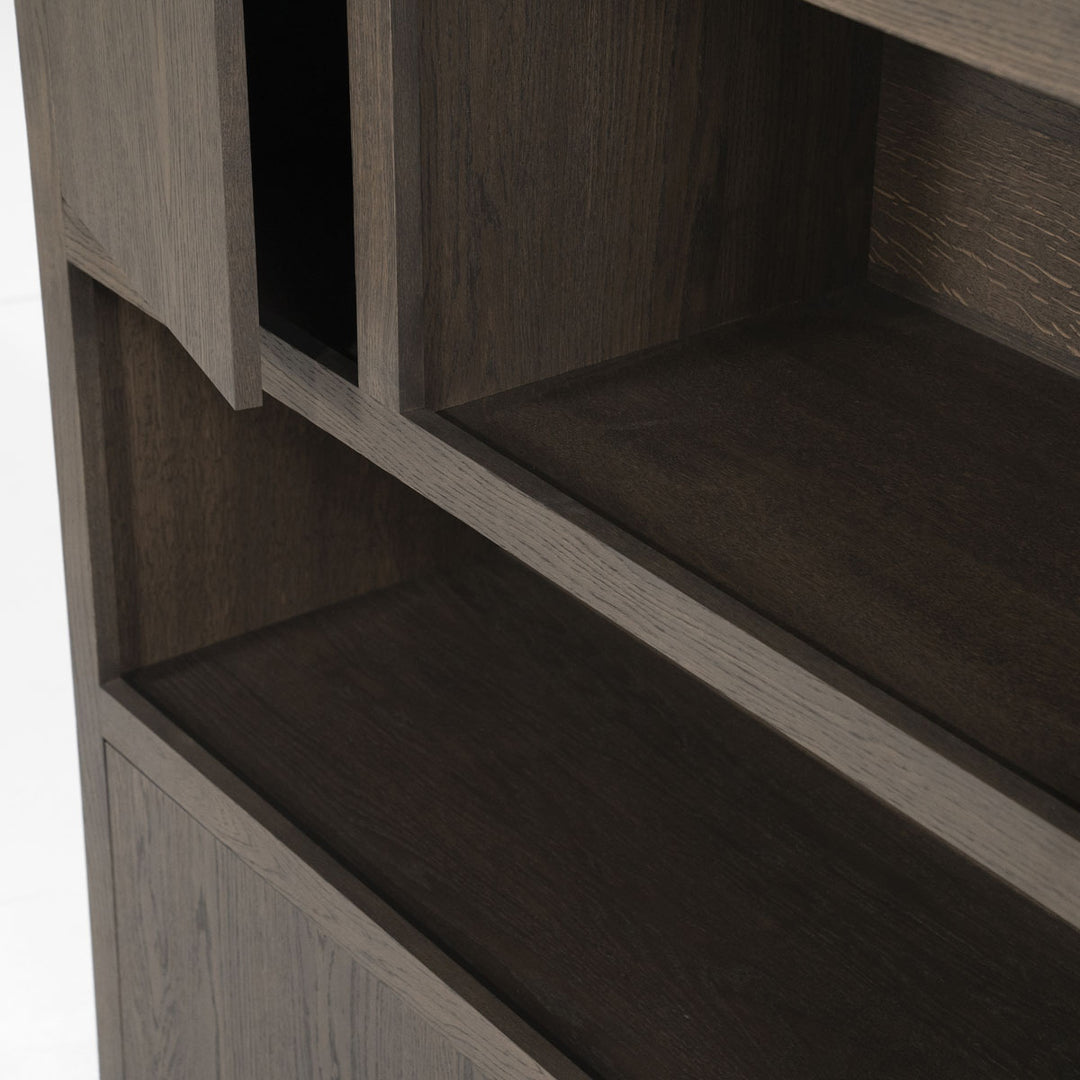 Kabinet Helsinki – eiken & eikenfineer bruin 120x220cm