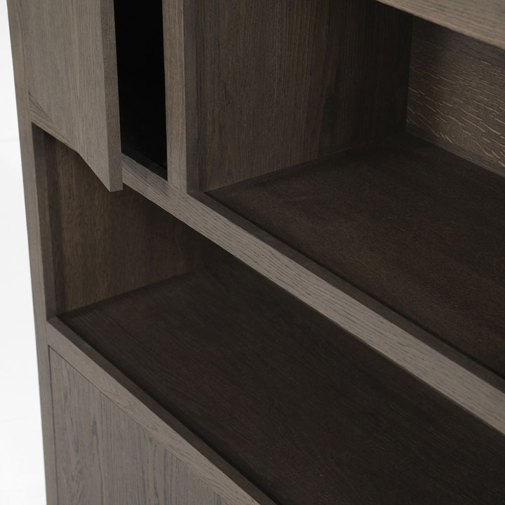 Kabinet Helsinki – eiken & eikenfineer bruin 120x220cm