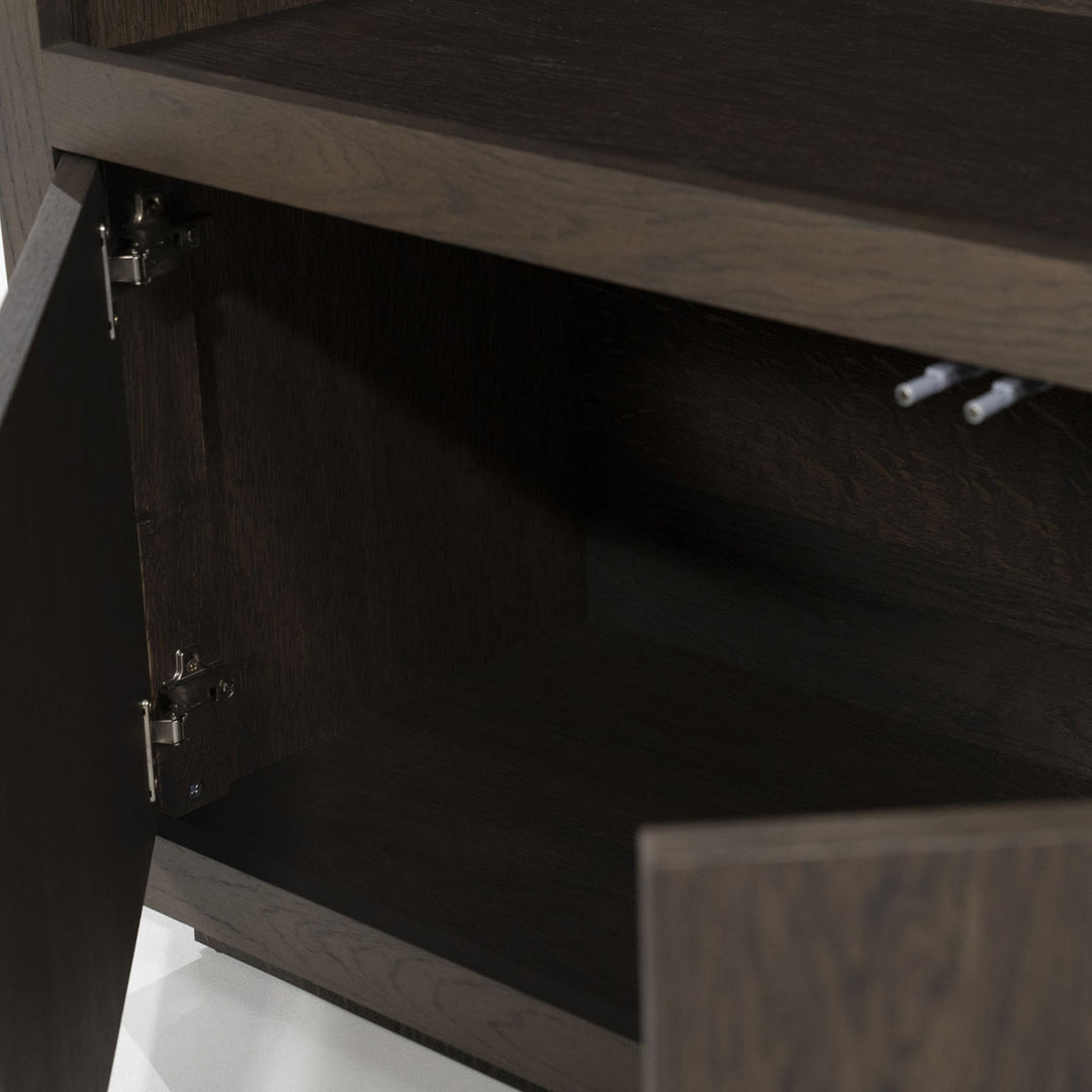 Kabinet Helsinki – eiken & eikenfineer bruin 120x220cm