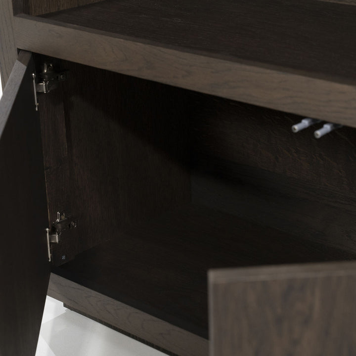 Kabinet Helsinki – eiken & eikenfineer bruin 120x220cm