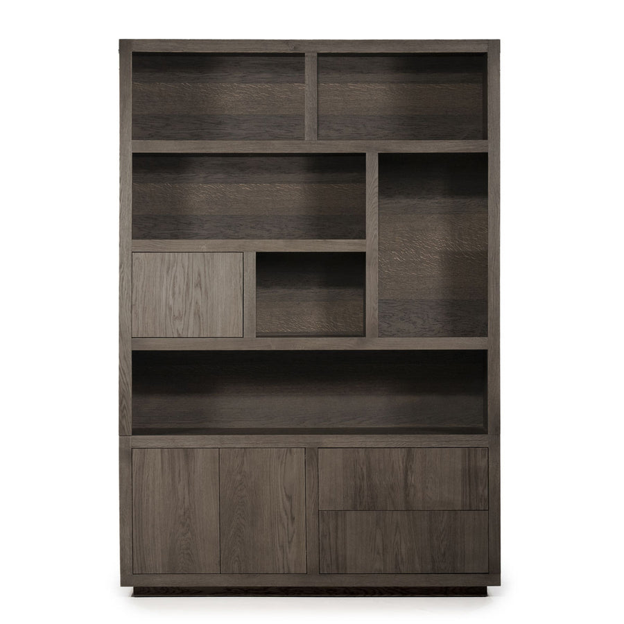 Kabinet Helsinki – eiken & eikenfineer bruin 150x220cm