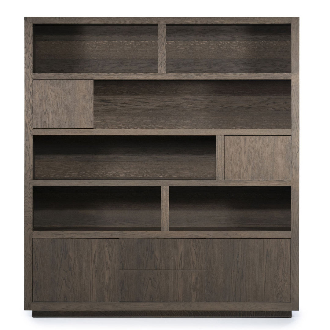 Kabinet Helsinki – eiken & eikenfineer bruin 200×220cm