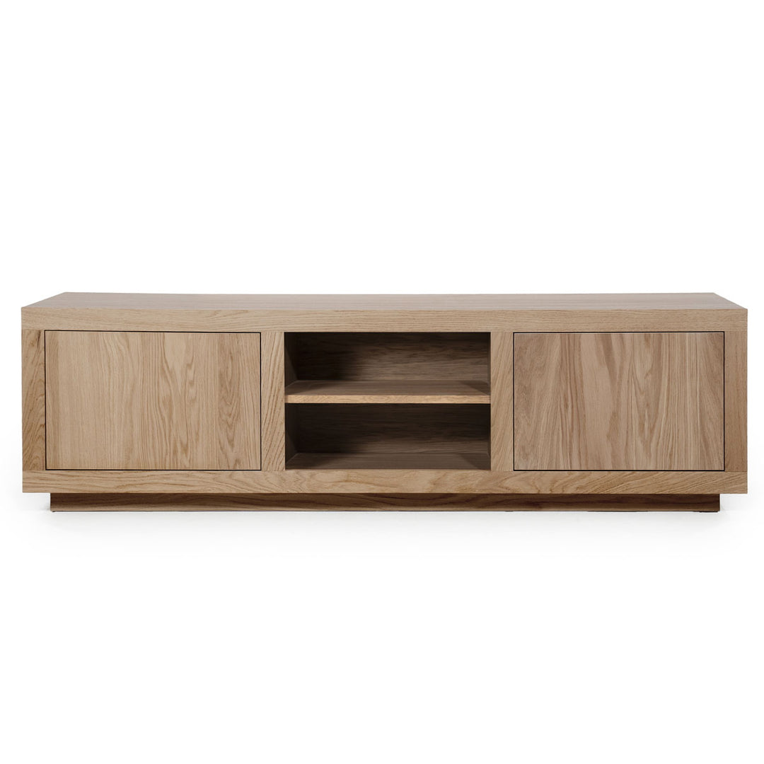 TV meubel Helsinki – eiken & eikenfineer lichtbruin 160cm
