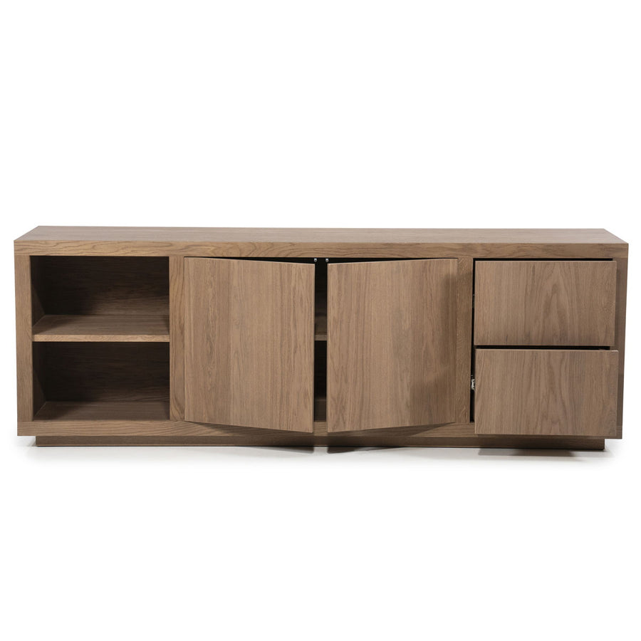 Dressoir Helsinki – eiken & eikenfineer lichtbruin