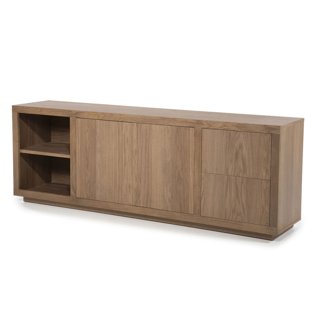 Dressoir Helsinki – eiken & eikenfineer lichtbruin