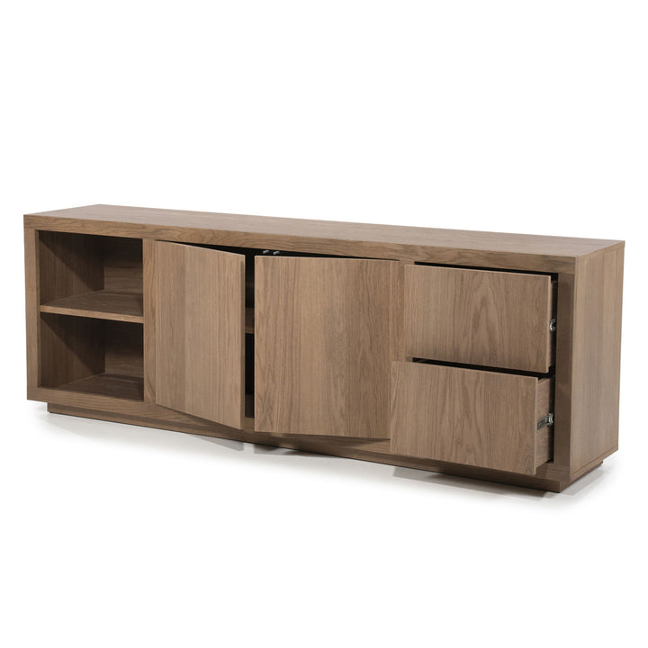 Dressoir Helsinki – eiken & eikenfineer lichtbruin