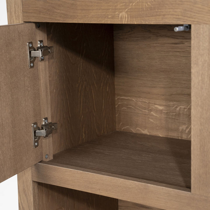 Kabinet Helsinki – eiken & eikenfineer lichtbruin 150x220cm