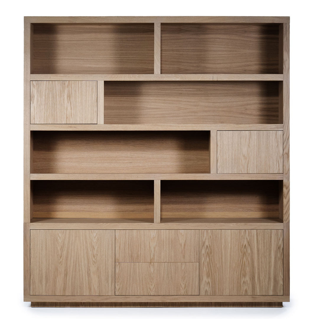Kabinet Helsinki – eiken & eikenfineer lichtbruin 200×220cm