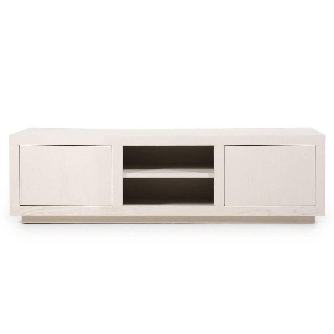 TV meubel Helsinki – eiken & eikenfineer taupe 160cm