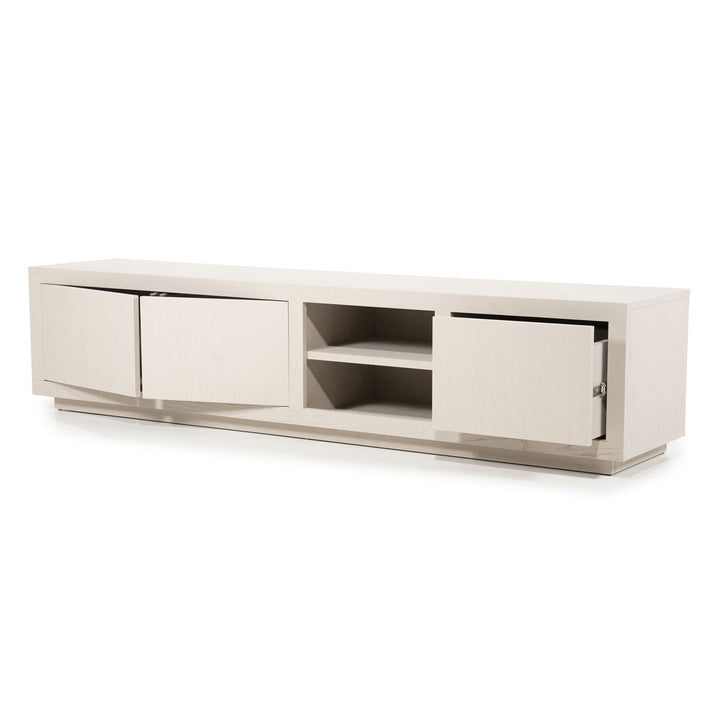 TV meubel Helsinki – eiken & eikenfineer taupe 200cm