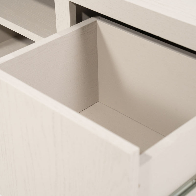 TV meubel Helsinki – eiken & eikenfineer taupe 200cm