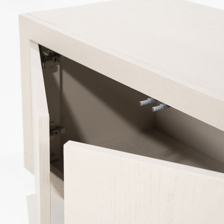 TV meubel Helsinki – eiken & eikenfineer taupe 200cm