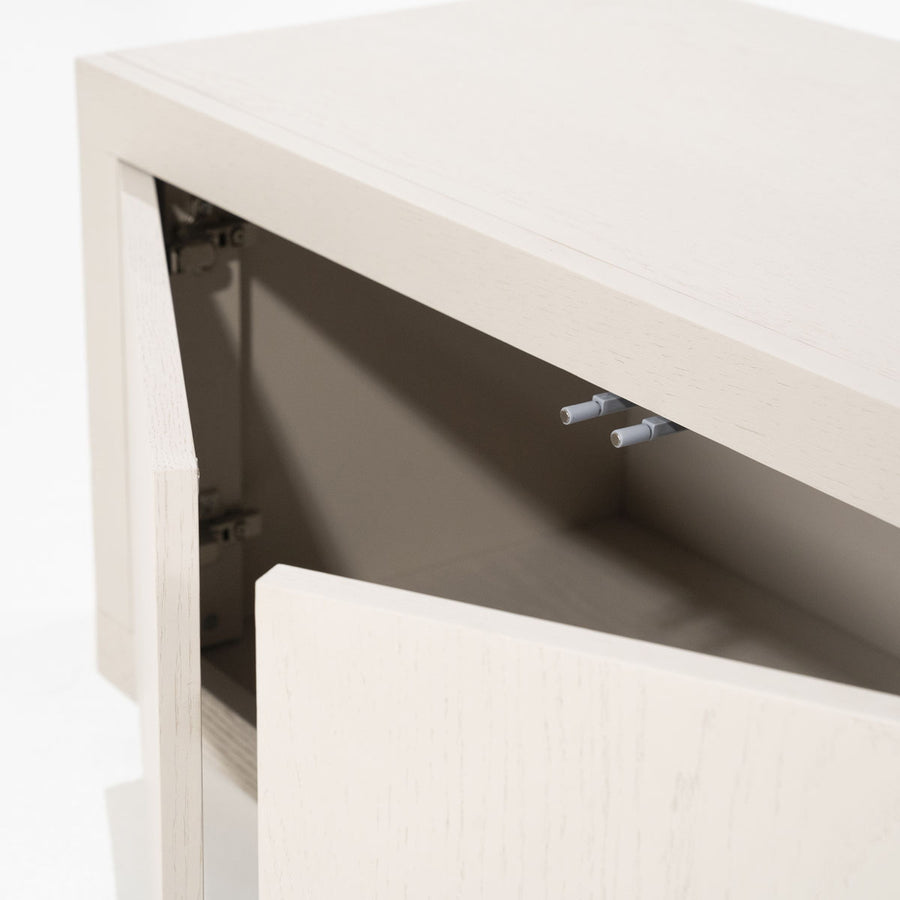 TV meubel Helsinki – eiken & eikenfineer taupe 200cm