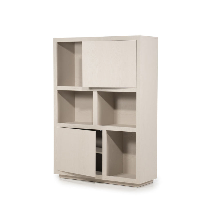 Kabinet Helsinki – eiken & eikenfineer taupe 120x170cm