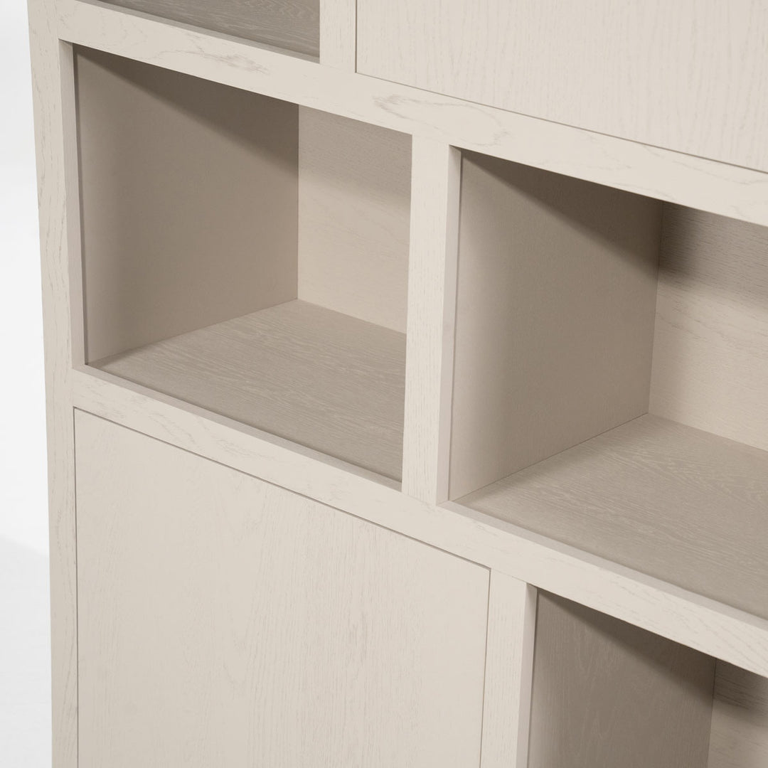 Kabinet Helsinki – eiken & eikenfineer taupe 120x170cm