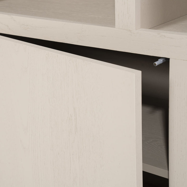 Kabinet Helsinki – eiken & eikenfineer taupe 120x170cm