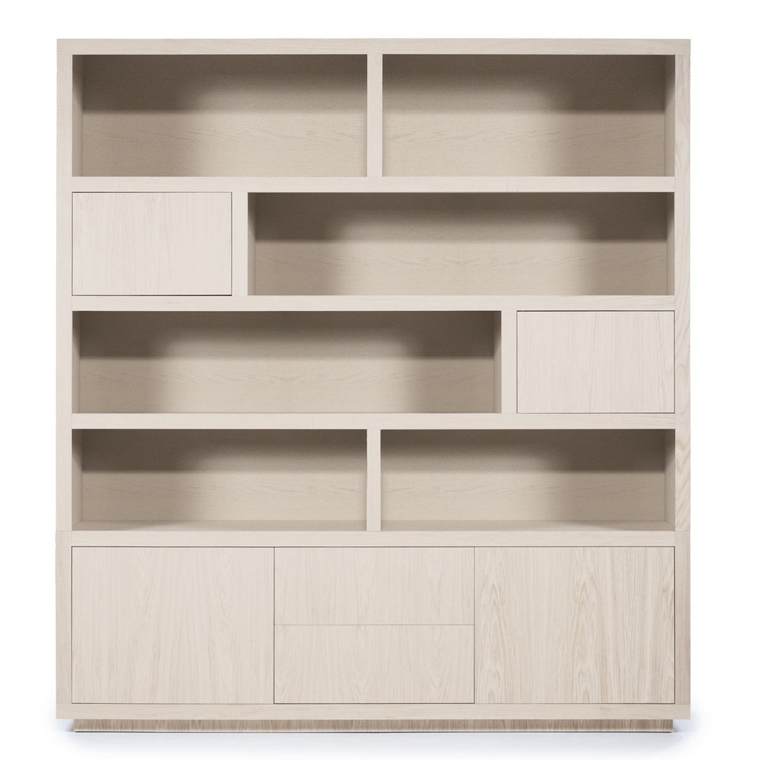 Kabinet Helsinki – eiken & eikenfineer taupe 200x220cm