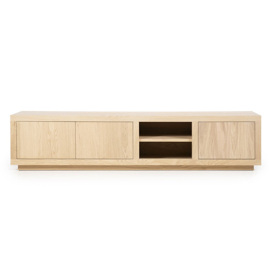 TV meubel Helsinki – eiken & eikenfineer naturel 200cm