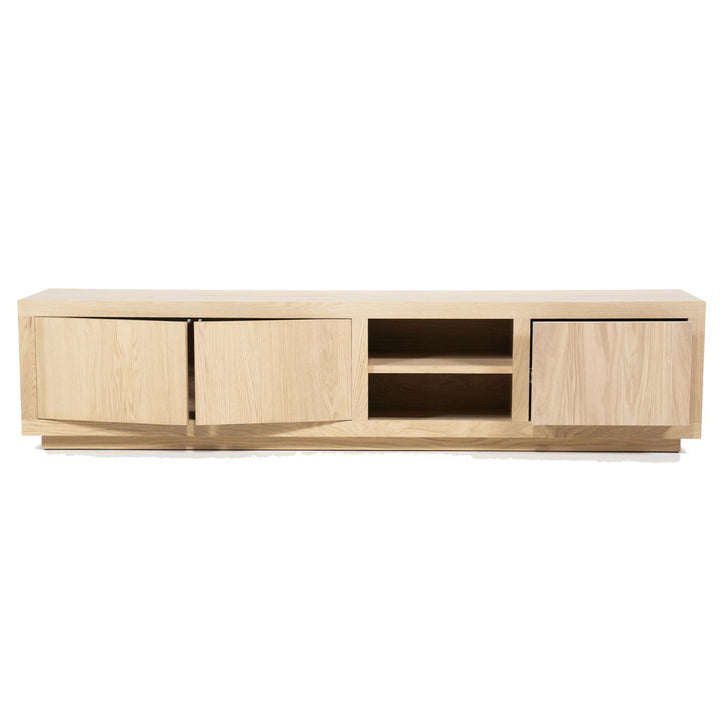 TV meubel Helsinki – eiken & eikenfineer naturel 200cm