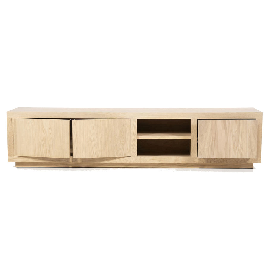 TV meubel Helsinki – eiken & eikenfineer naturel 200cm