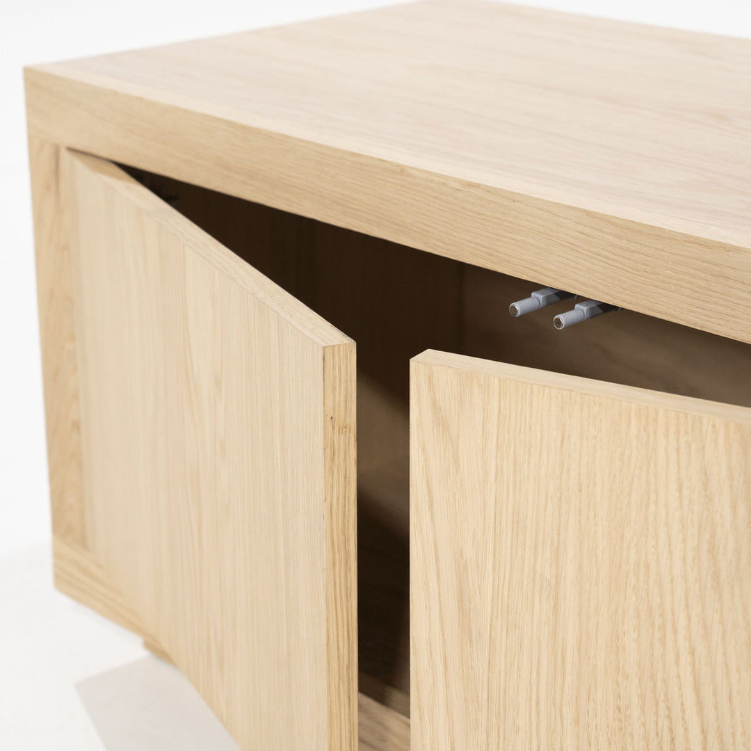 TV meubel Helsinki – eiken & eikenfineer naturel 200cm