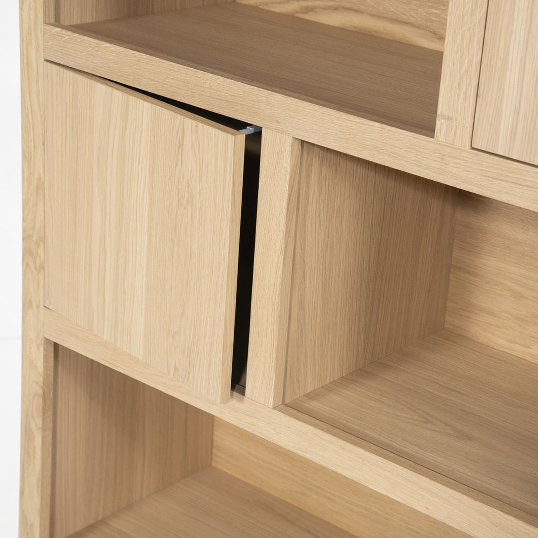 Kabinet Helsinki – eiken & eikenfineer naturel 120x220cm