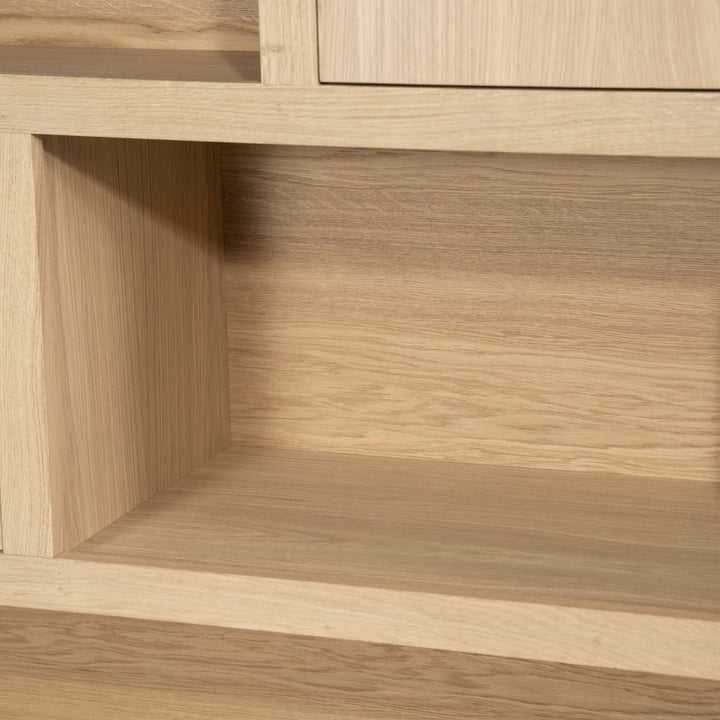Kabinet Helsinki – eiken & eikenfineer naturel 120x220cm