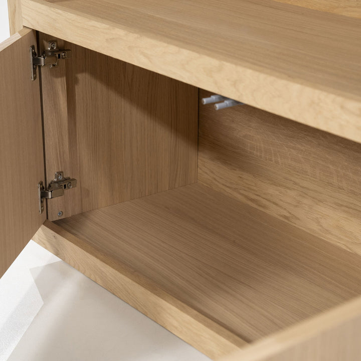 Kabinet Helsinki – eiken & eikenfineer naturel 120x220cm