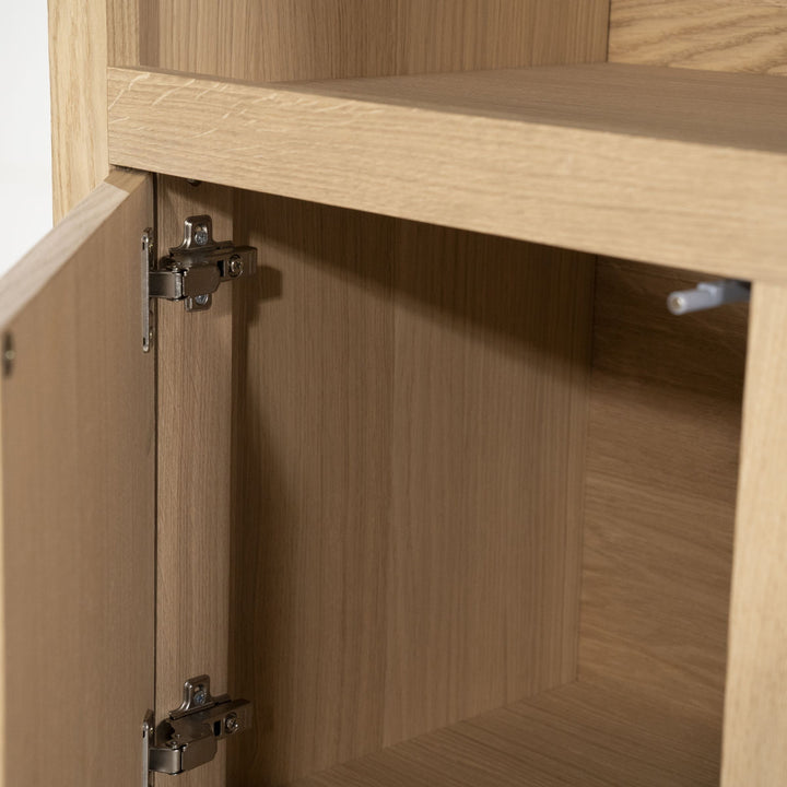 Kabinet Helsinki – eiken & eikenfineer naturel 120x220cm